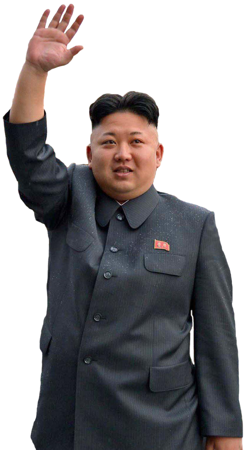 Standing Korea North Jongun States Person United Transparent PNG Image