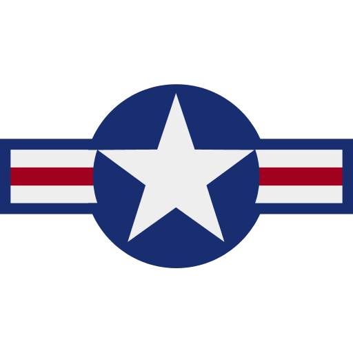 Blue United Force Roundel Air States Angle Transparent PNG Image