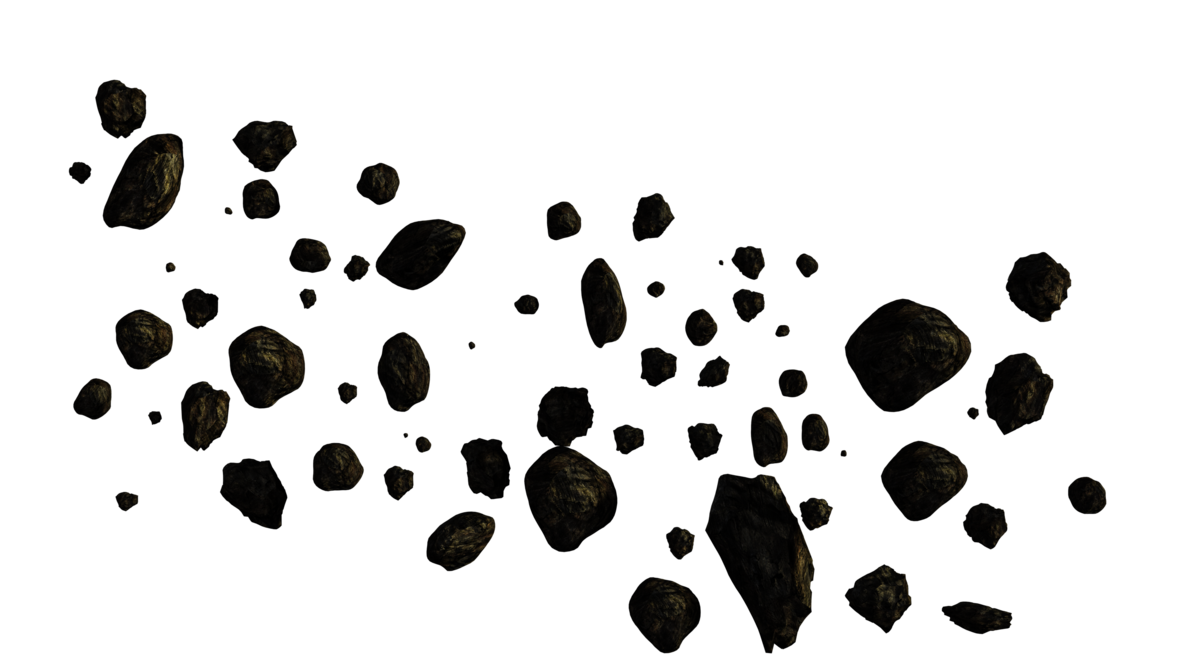 Broken Asteroid Free Clipart HD Transparent PNG Image