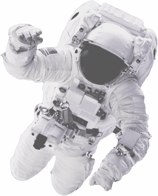 Floating Astronaut Free HQ Image Transparent PNG Image