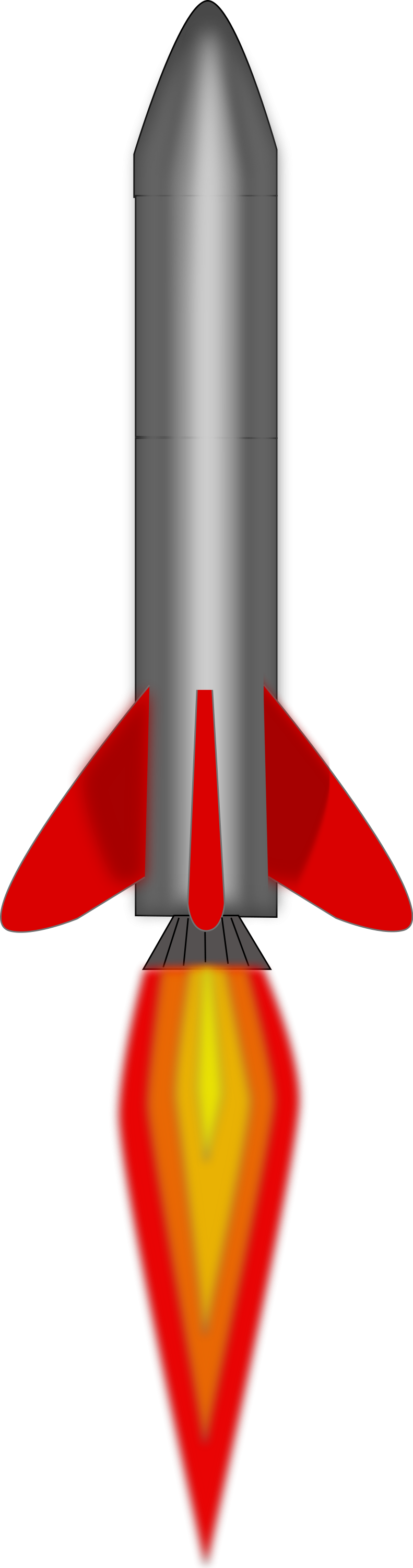 Realistic Vector Rocket Photos Free Photo Transparent PNG Image