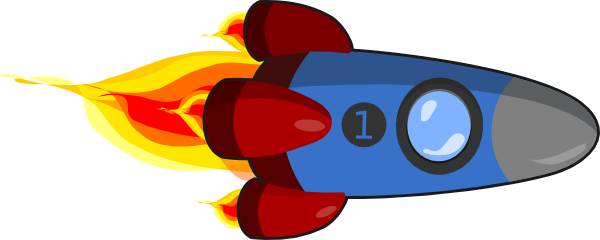 Realistic Vector Rocket HQ Image Free Transparent PNG Image