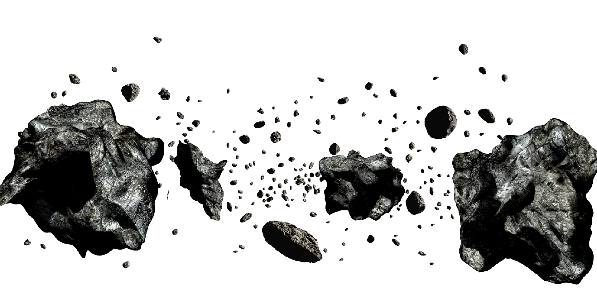 Mining Photography Asteroids Asteroid Black Monochrome Transparent PNG Image