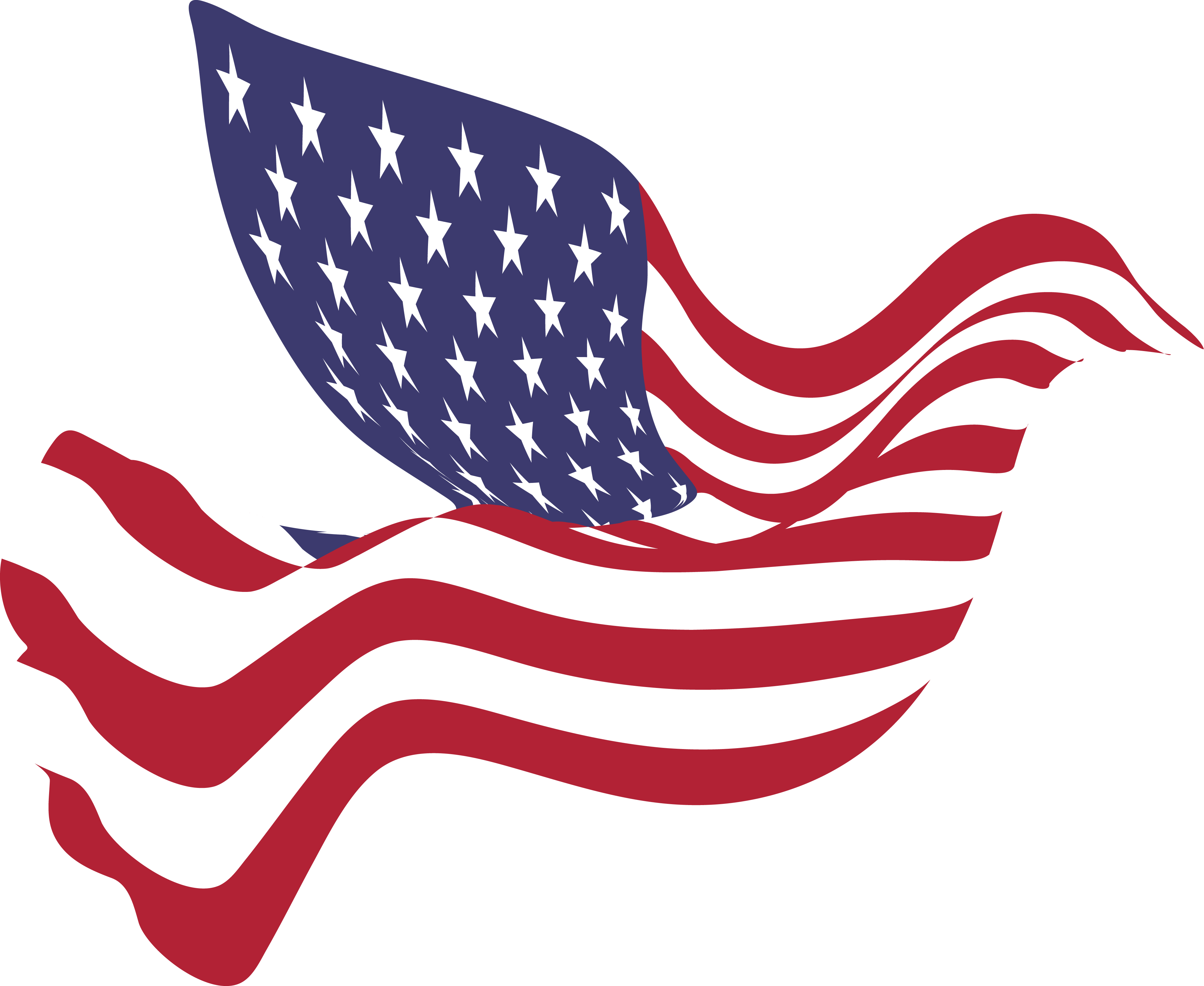 American Flag Free Photo Transparent PNG Image