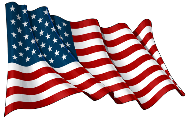 Flag Usa Free Clipart HQ Transparent PNG Image