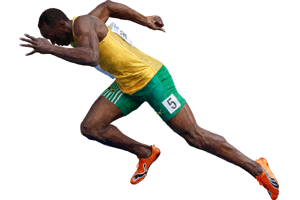 Usain Bolt File Transparent PNG Image