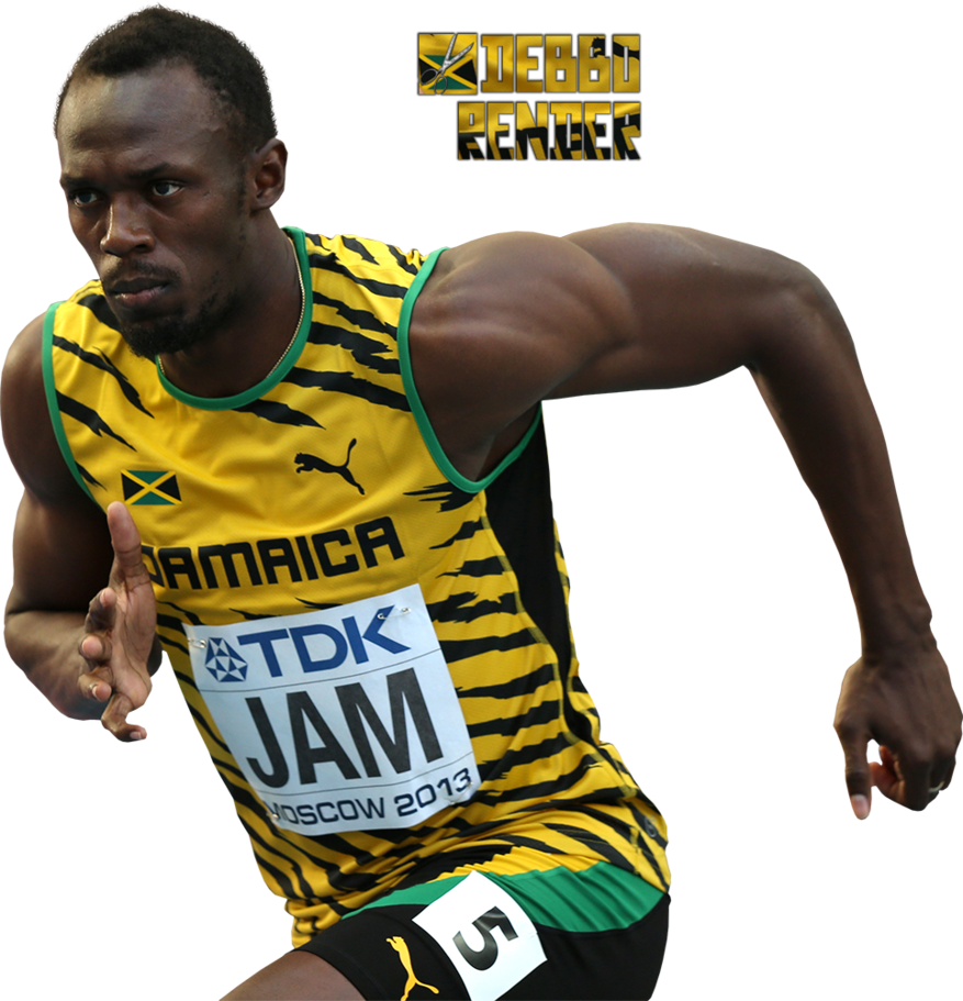 Usain Bolt Transparent PNG Image