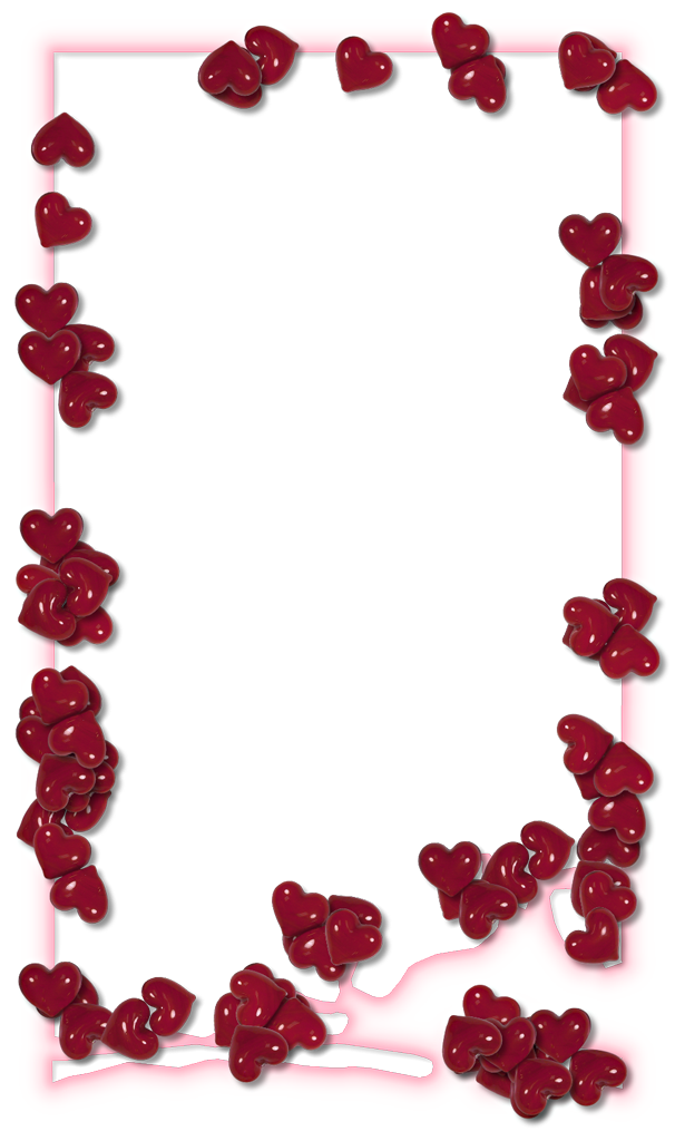 Border Frame Valentines Love Day Transparent PNG Image