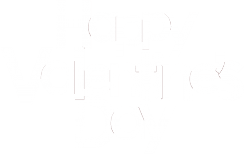 Text Valentines Day HD Image Free Transparent PNG Image