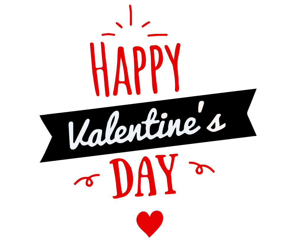 Text Valentines Day Free HD Image Transparent PNG Image