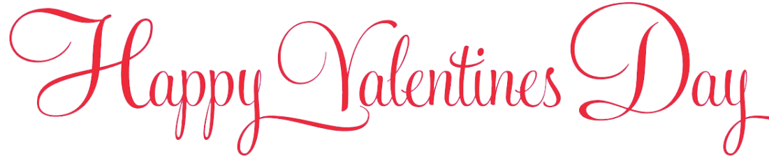 Text Valentines Day HQ Image Free Transparent PNG Image