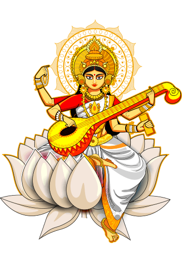 Vasant Panchami Cartoon Musical Instrument Plucked String Instruments For Happy Events Near Me Transparent PNG Image