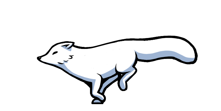 White Vector Fox Arctic HD Image Free Transparent PNG Image