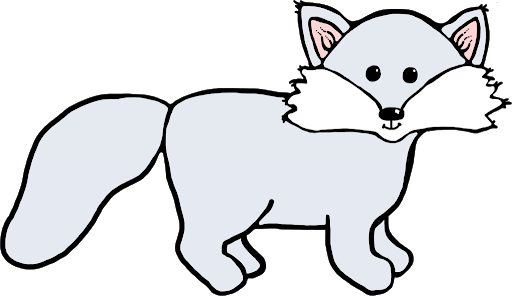 White Vector Fox Arctic Download Free Image Transparent PNG Image