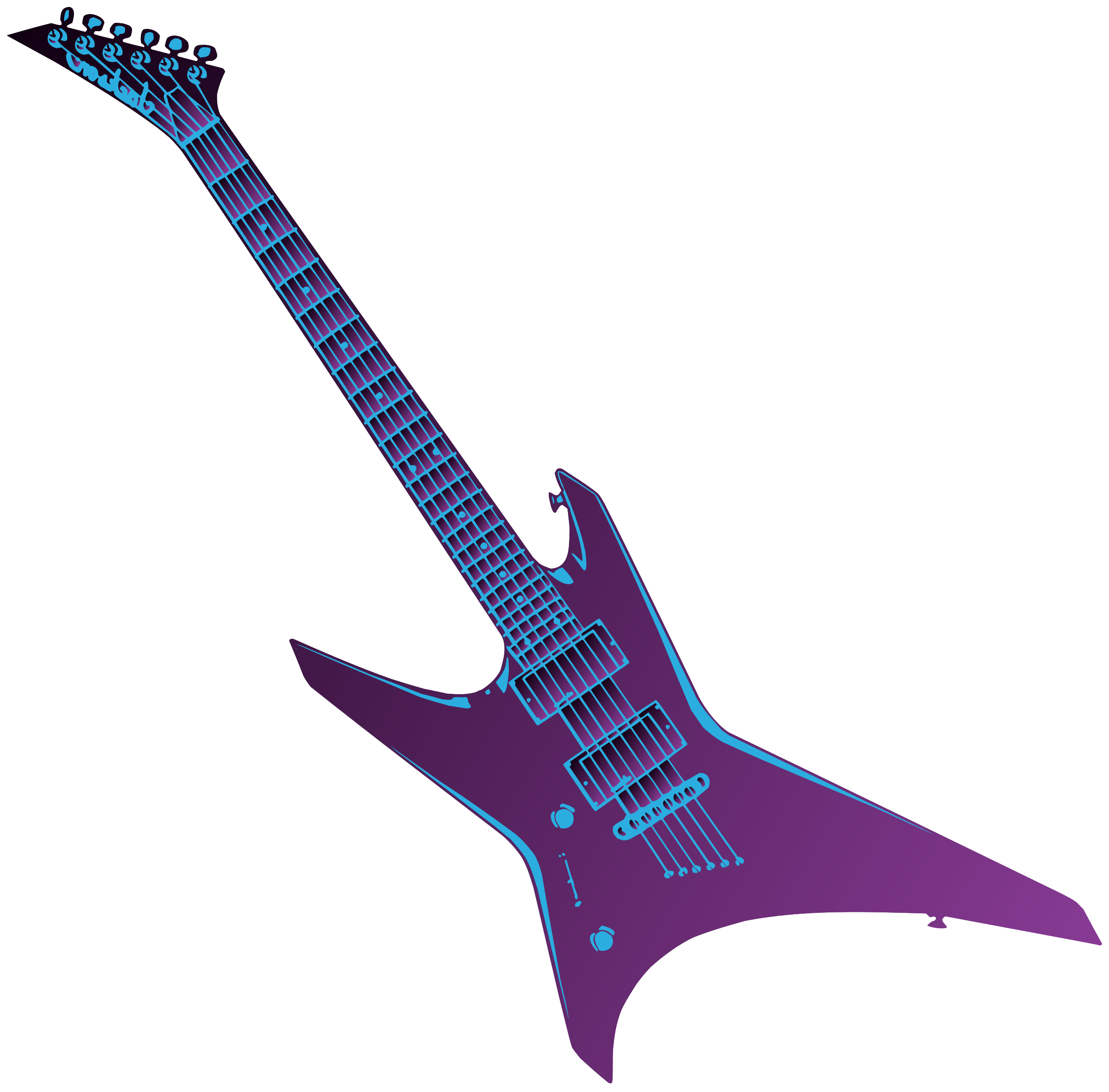 Guitar Vector Electric Free Transparent Image HD Transparent PNG Image