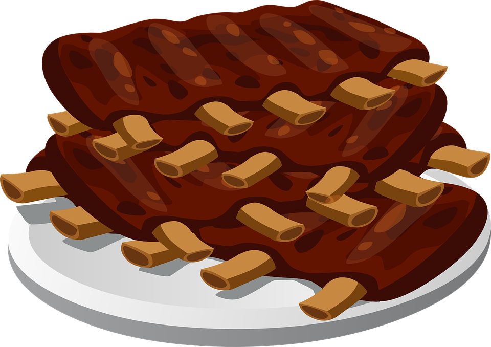 Barbecue Vector Plate Free Download Image Transparent PNG Image