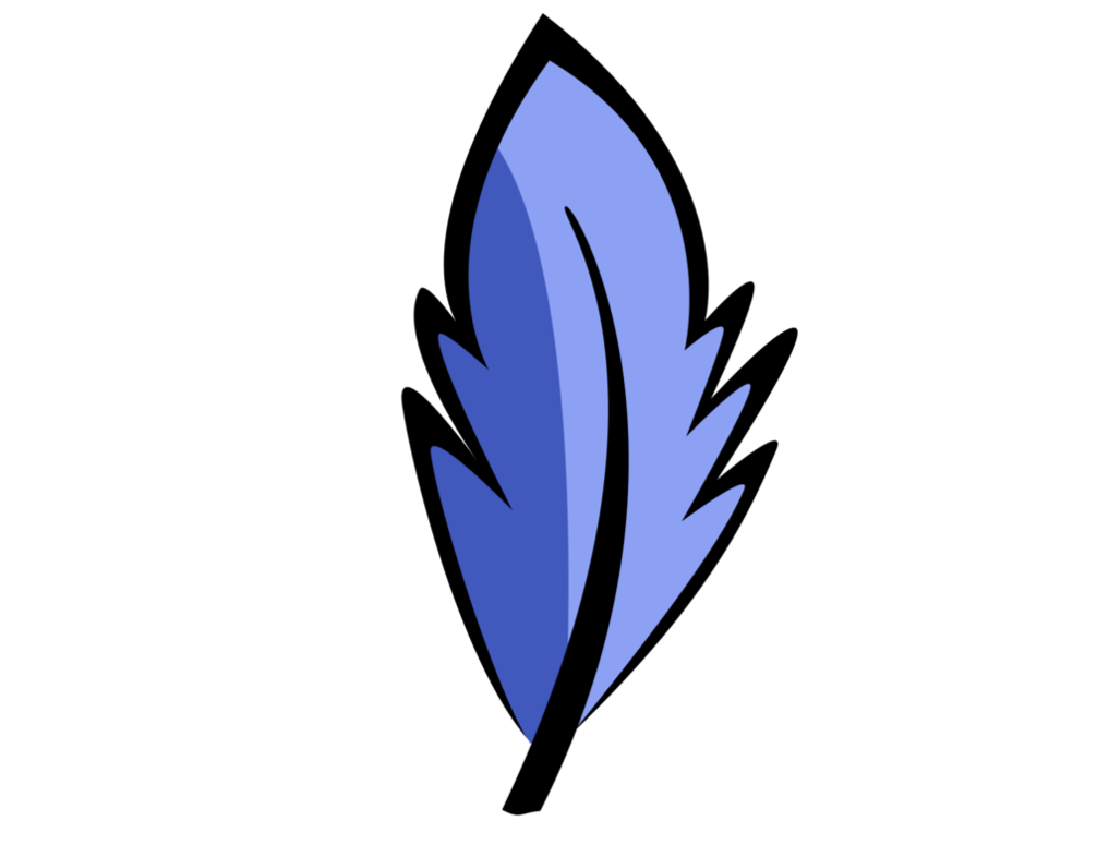 Blue Feather Vector Pic PNG Free Photo Transparent PNG Image