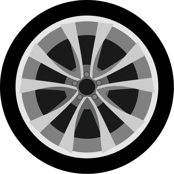 Wheel Automobile Vector Car Free HQ Image Transparent PNG Image