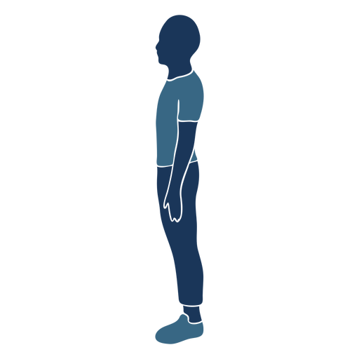 Standing Boy Vector Free HQ Image Transparent PNG Image