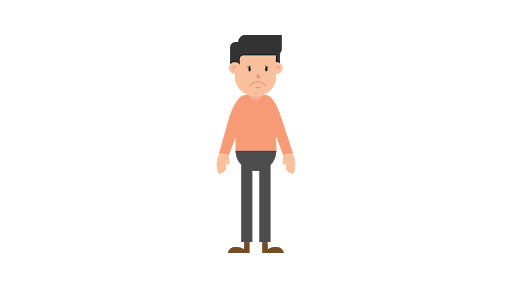 Standing Boy Vector Cartoon Free Transparent Image HQ Transparent PNG Image