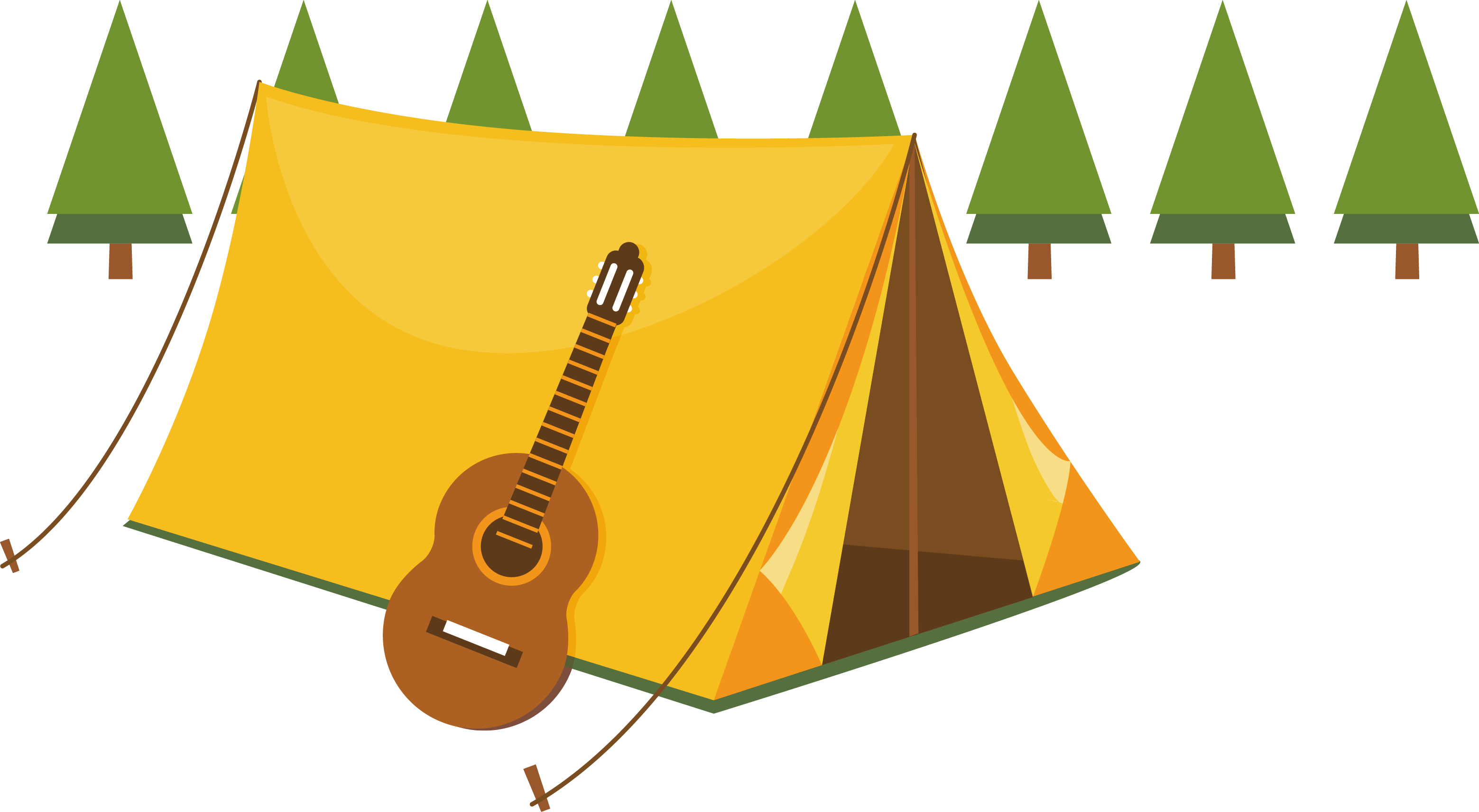 Vector Tent Camp Free Download PNG HD Transparent PNG Image