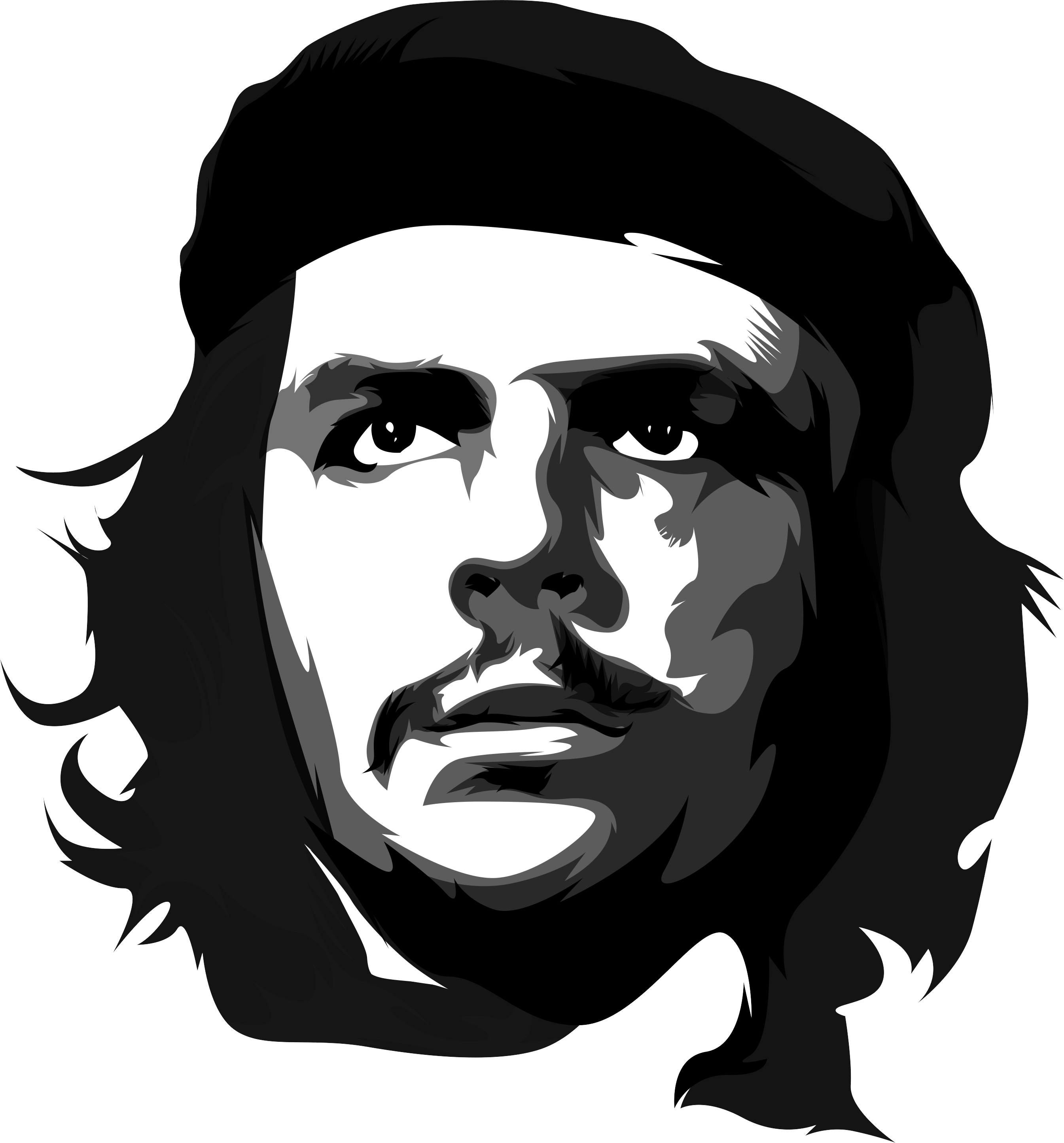 Guevara Vector Che HD Image Free Transparent PNG Image