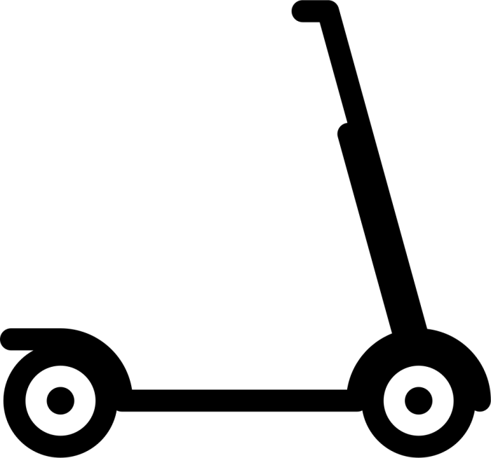 Scooter Vector Pic Kick Download Free Image Transparent PNG Image