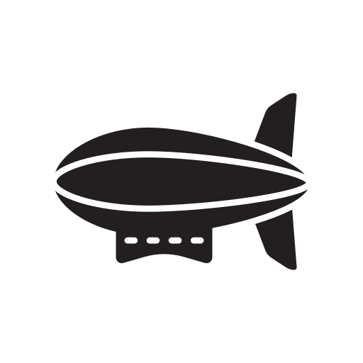 Vector Airship Free Download PNG HQ Transparent PNG Image