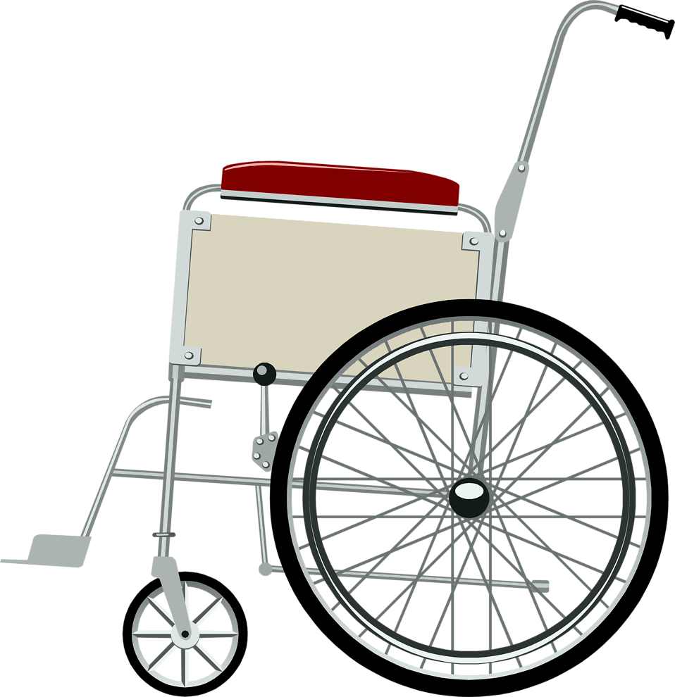 Wheelchair Vector PNG Image High Quality Transparent PNG Image