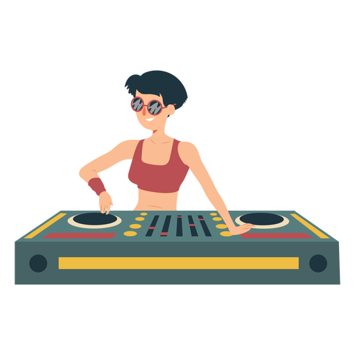 Photos Girl Vector Dj Free Download PNG HD Transparent PNG Image