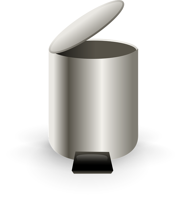 Vector Trash Pic Can Garbage Transparent PNG Image