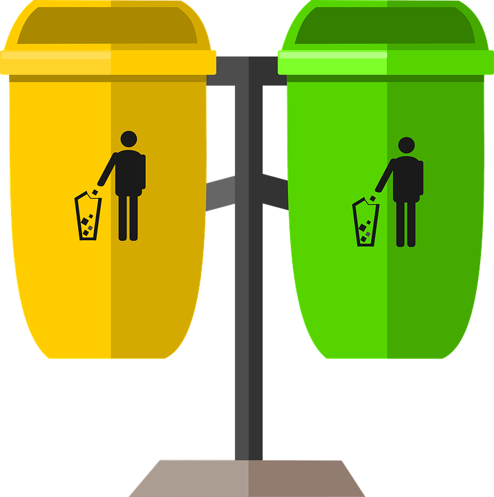 Vector Trash Can Garbage HD Image Free Transparent PNG Image