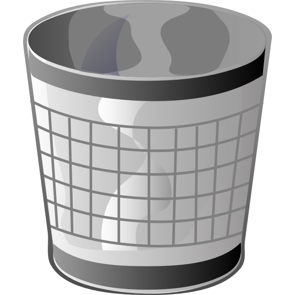 Vector Waste Can Garbage PNG File HD Transparent PNG Image