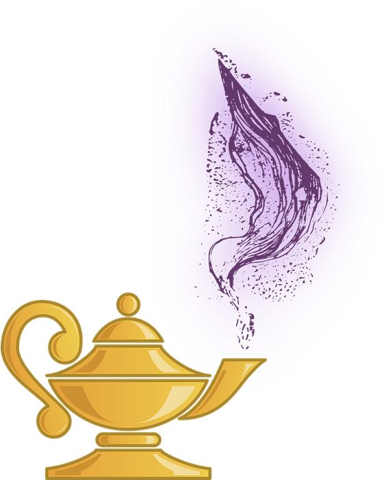 Genie Lamp Vector Free Photo Transparent PNG Image