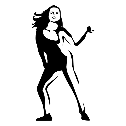 Girl Vector Dancing Free Download PNG HD Transparent PNG Image