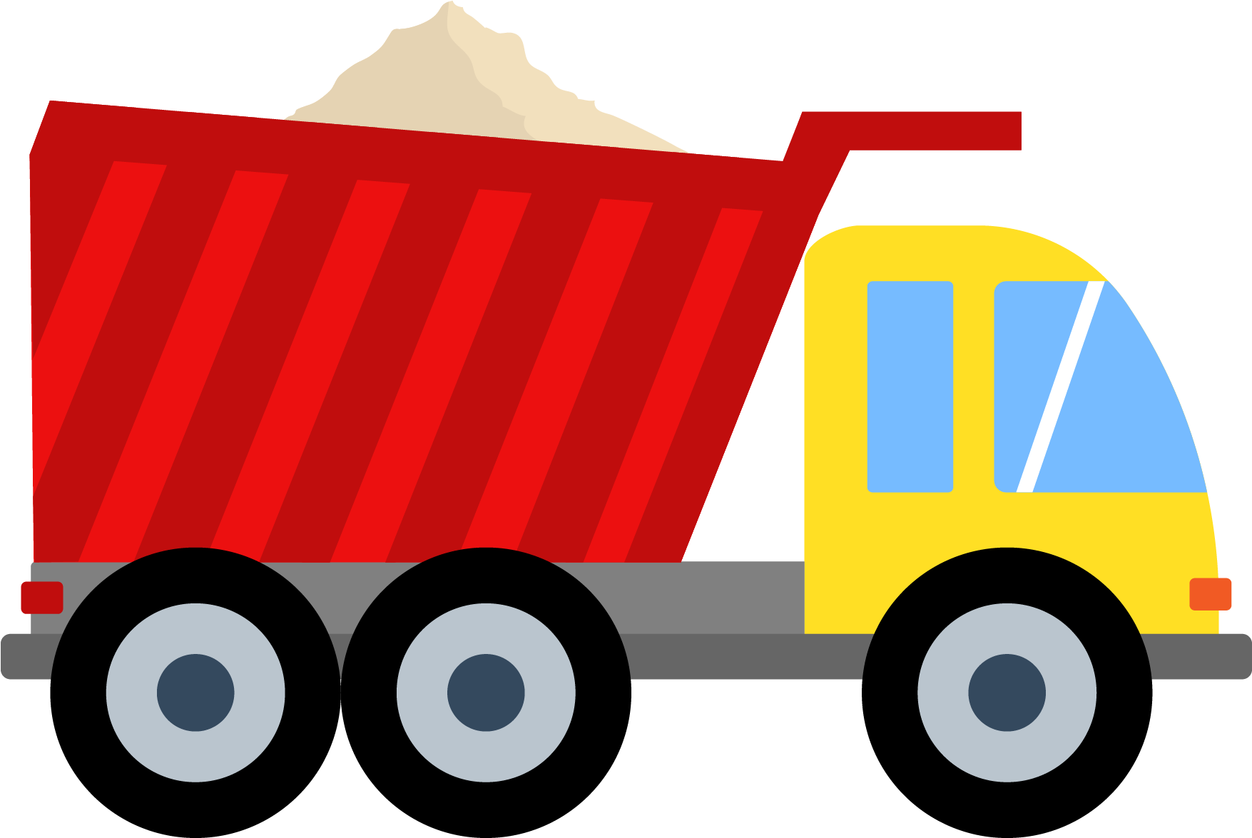 Vector Truck Dump Free Download PNG HQ Transparent PNG Image