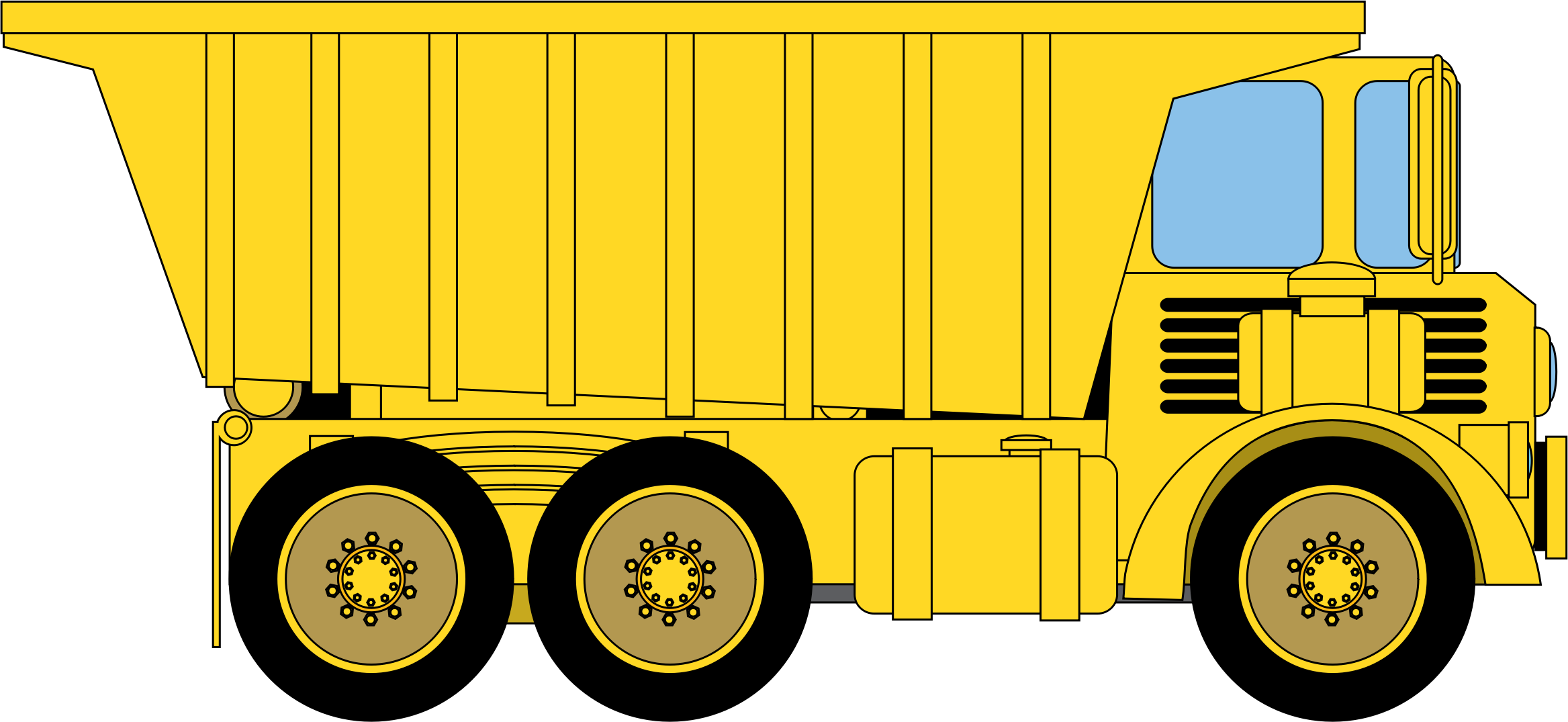 Vector Truck Dump Free PNG HQ Transparent PNG Image