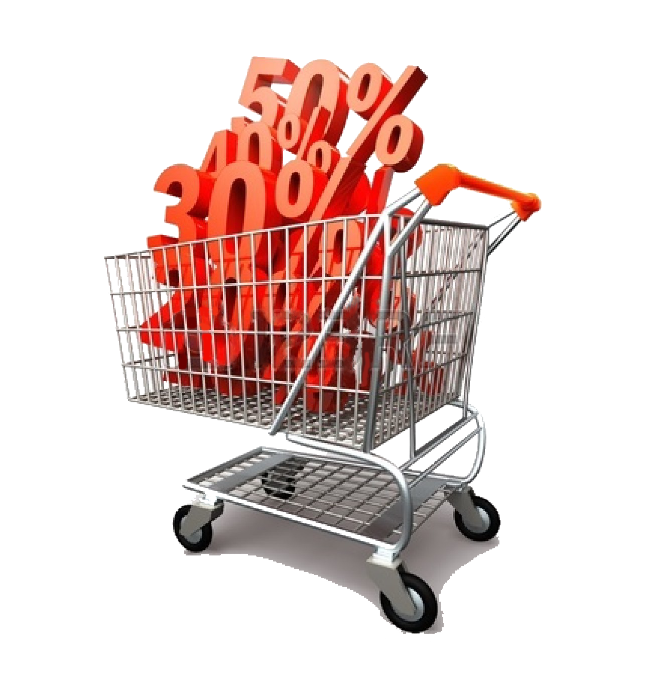 Shop Grocery Shopping Food Sales Cart Discount Transparent PNG Image