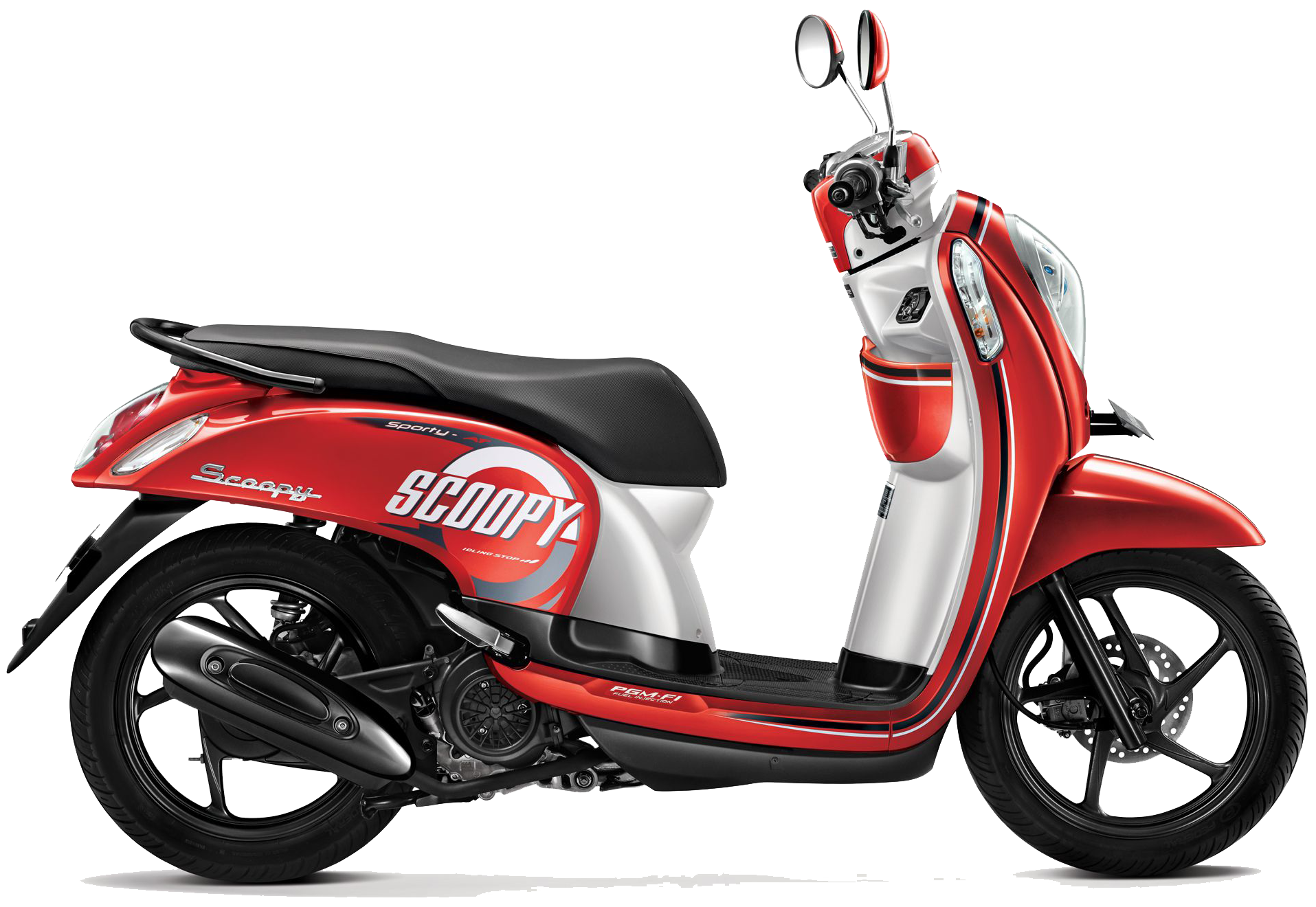 Scoopy Car Scooter Honda Motorcycle Motorized Transparent PNG Image