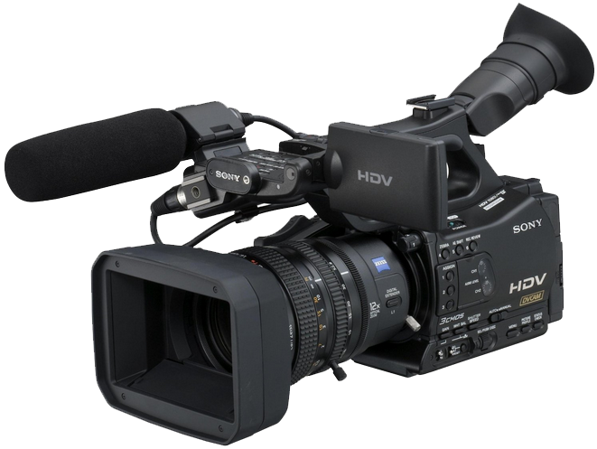 Professional Video Camera File Transparent PNG Image