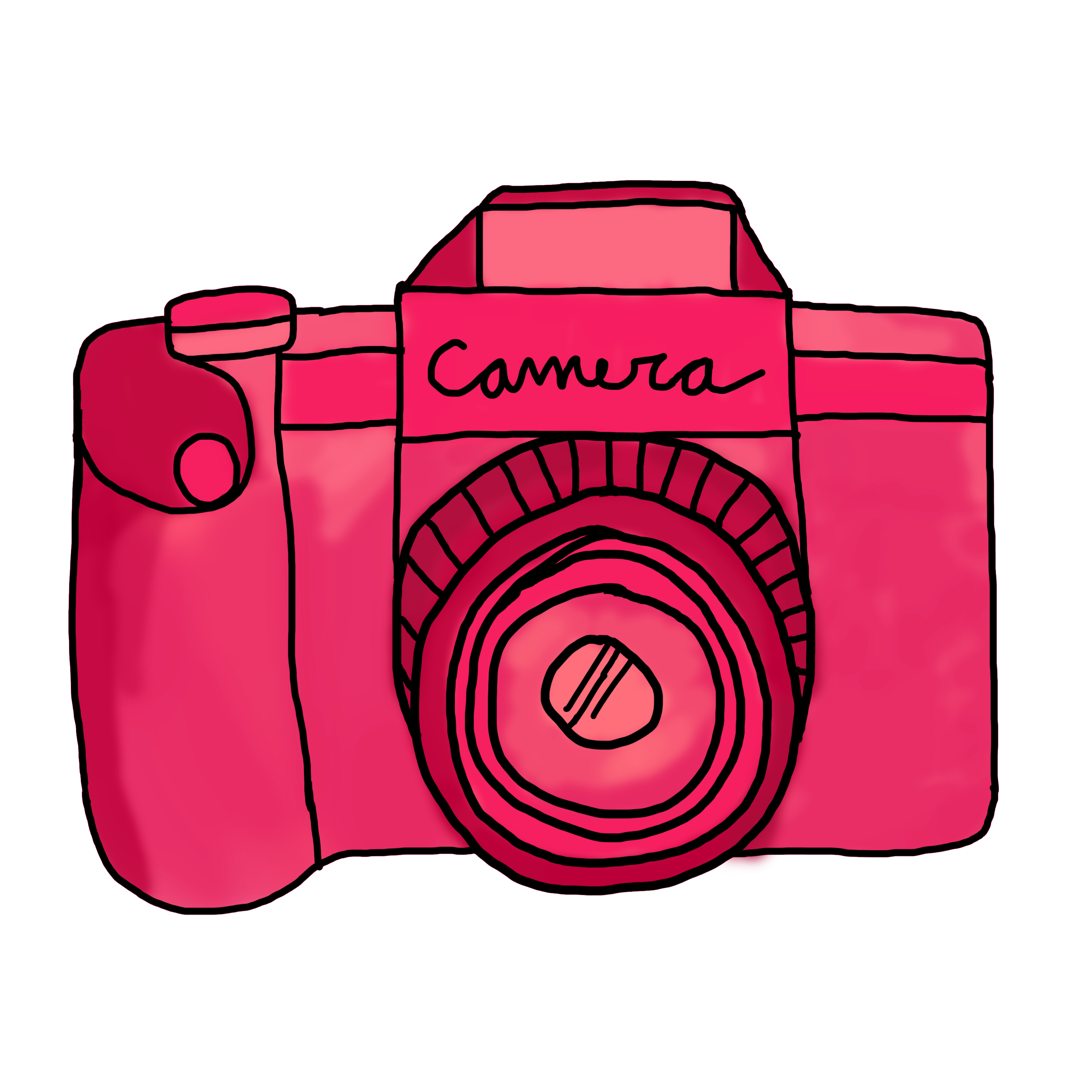 Cartoon Camera Transparent PNG Image