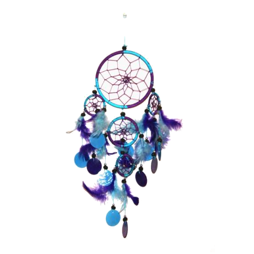 Blue Color Turquoise Violet Dreamcatcher Free Clipart HD Transparent PNG Image