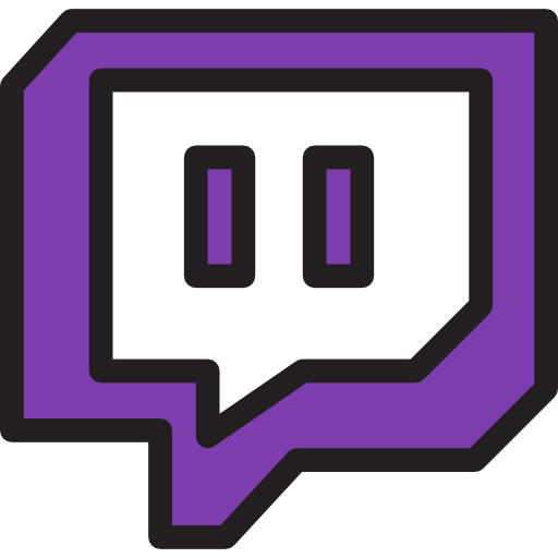 Area Purple Media Icons Computer Social Twitch Transparent PNG Image