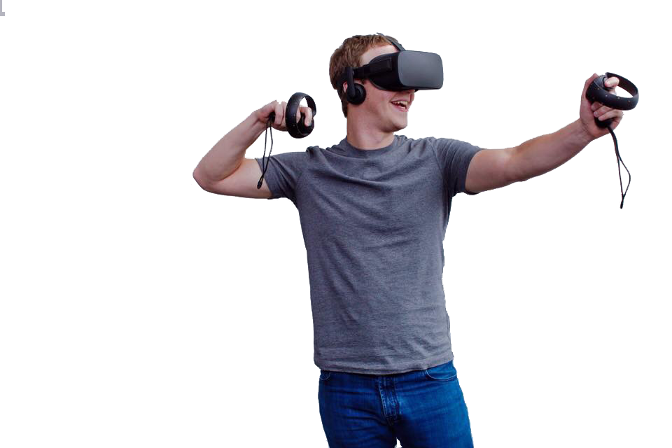 Headset Rift F8 Oculus Virtual Reality Zuckerberg Transparent PNG Image