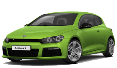 Green Volkswagen Scirocco Png Car Image Transparent PNG Image