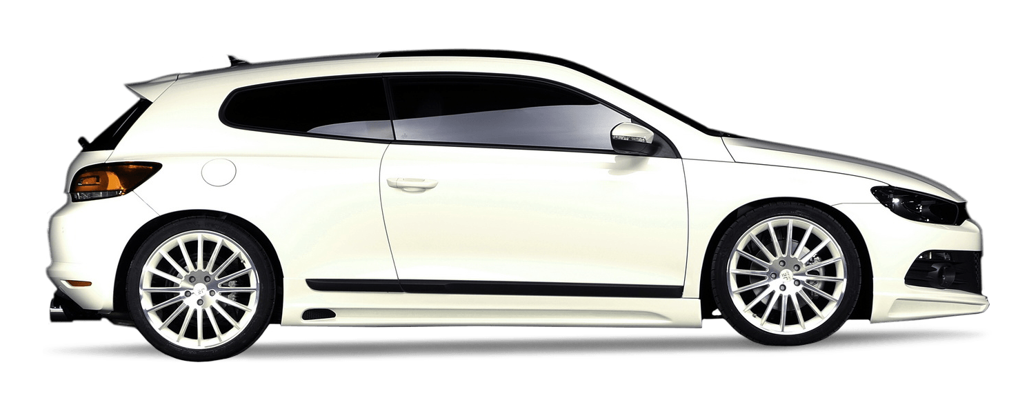 White Volkswagen Scirocco Png Car Image Transparent PNG Image