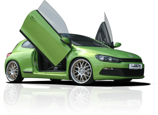 Green Volkswagen Scirocco Png Car Image Transparent PNG Image