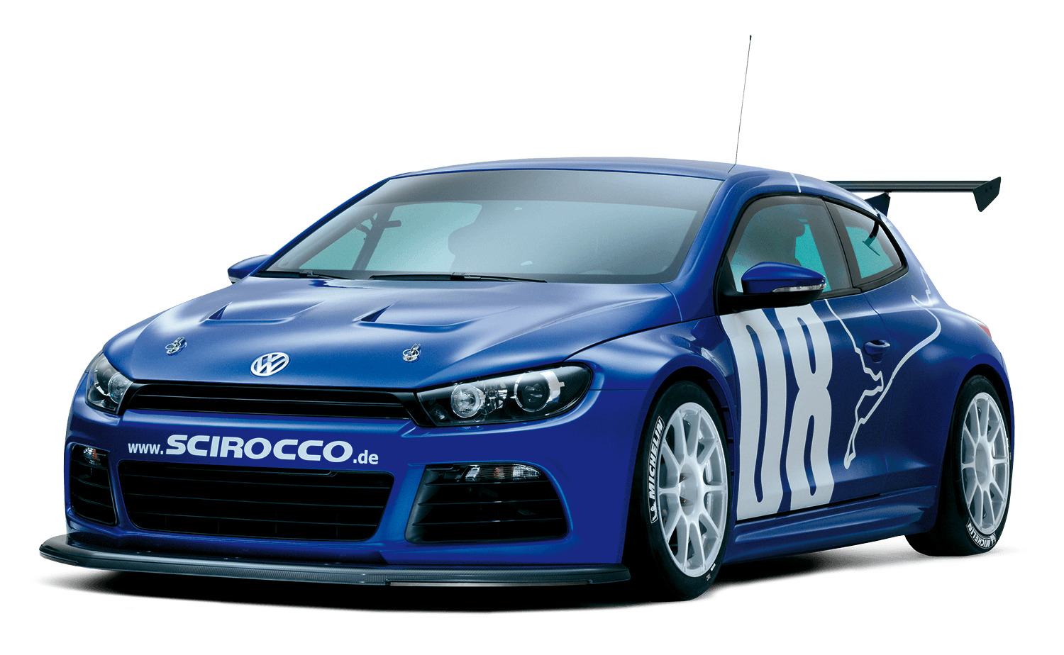 Racing Volkswagen Scirocco Png Car Image Transparent PNG Image