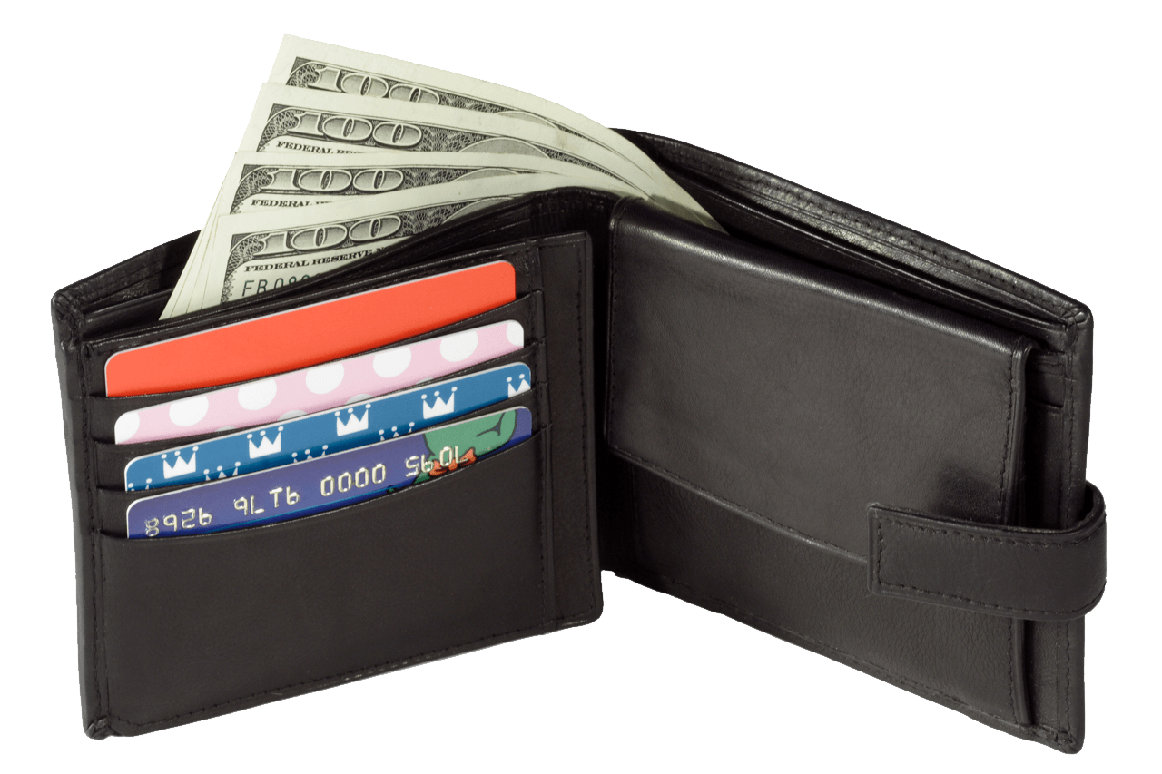 Wallet With Money Png Image Transparent PNG Image