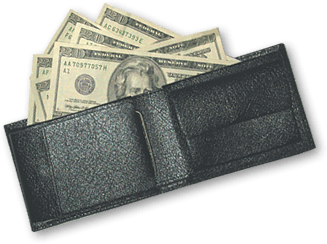 Wallet With Money Png Image Transparent PNG Image